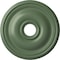 Ekena Millwork Bradford Ceiling Medallion (Canopies up to 4 3/8"), 18 1/8"OD x 3 3/4"ID x 1 1/8"P, Athenian Green CM18BRAGF - alternate 1